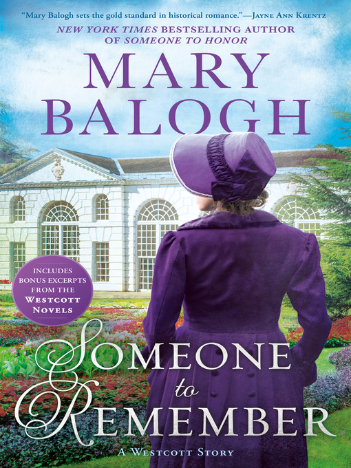 Title details for Someone to Remember by Mary Balogh - Wait list
